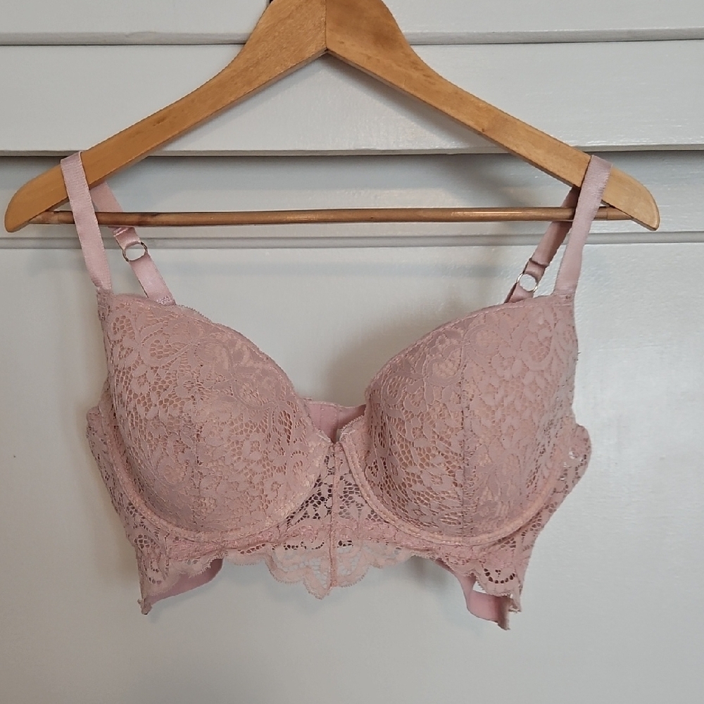 Strappy Back Lace Bra EUC